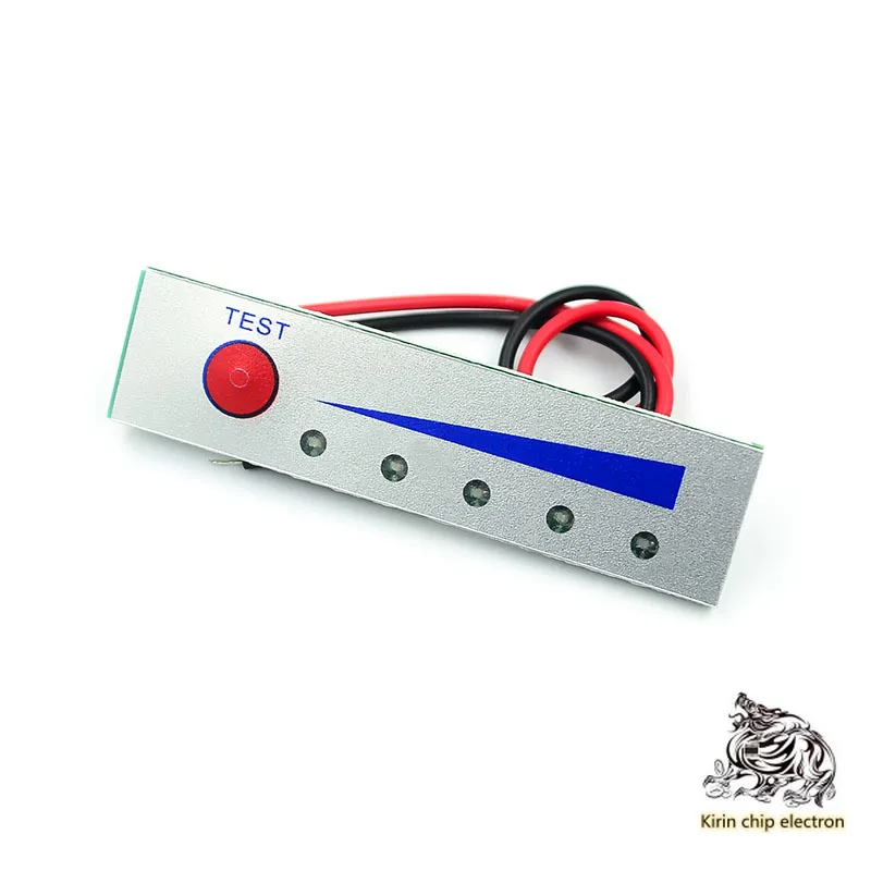 

5pcs/lot 12V lithium-electric car battery Dry battery 2-5 string lithium battery power display power indicator board