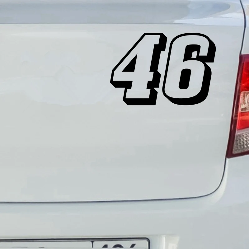 

Car-Sticker Automobiles Motorcycles Window Bumper Laptop Vinyl Decal PVC Decorative Goods Funny numbers 0-9 15cmx15cm