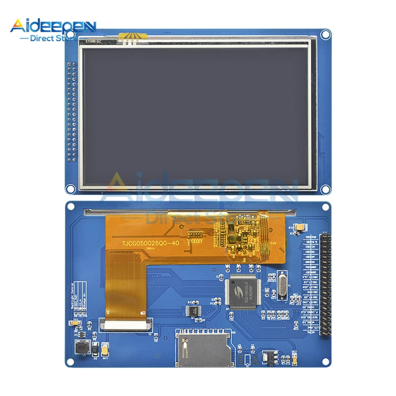 Сенсорный ЖК экран SSD1963 5 дюймов Дисплей HDMI TFT панель модуль 800*480 0 дюйма плата