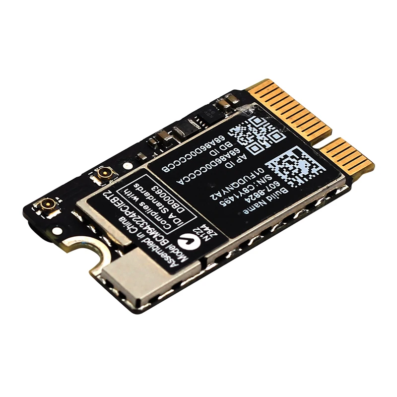 Беспроводная сетевая карта 300 Мбит/с 2 4 ГГц/5 ГГц BCM943224PCIEBT2 WiFi Bluetooth 0 Mini PCIe для Mac OS