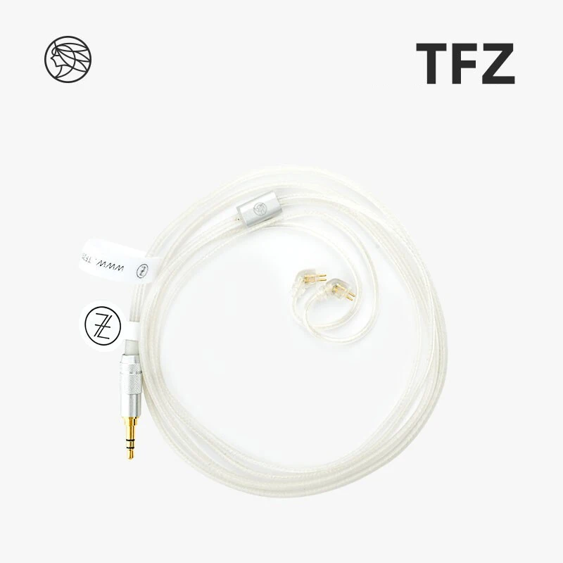 TFZ TC-4 0,78 мм 2 Pin с серебряным покрытием Модернизированный кабель с 3,5 мм разъем для любимая Edition/King PRO/T2/№ 3/S7
