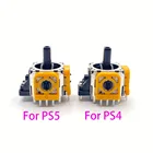 300 шт. Оригинальный желтый объемный 3D аналоговый контроллер датчик джойстика модуль потенциометры для PS4 PS5