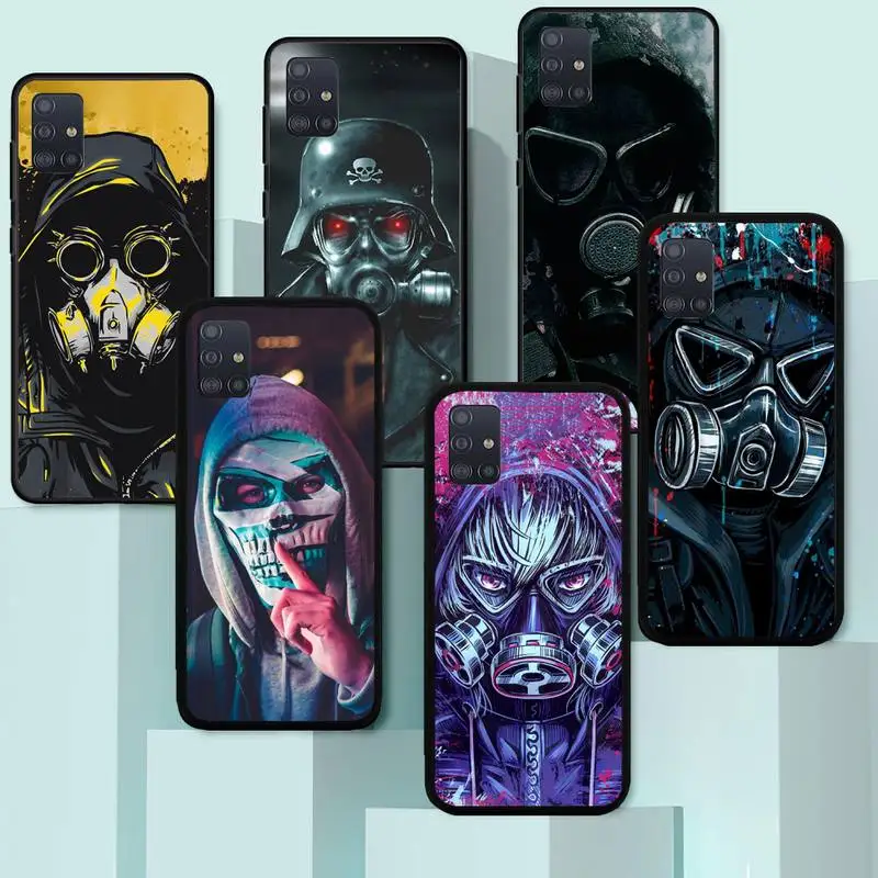 

Cool Man Antigas mask Phone Case For Redmi 5 5A Plus 6 S2 7 7A 8 8A 9 9A K20 30 4X Pro Fundas Cover
