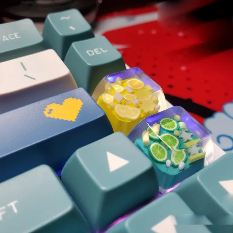1 шт. игровая механическая клавиатура колпачок силиконовые формы кристалл