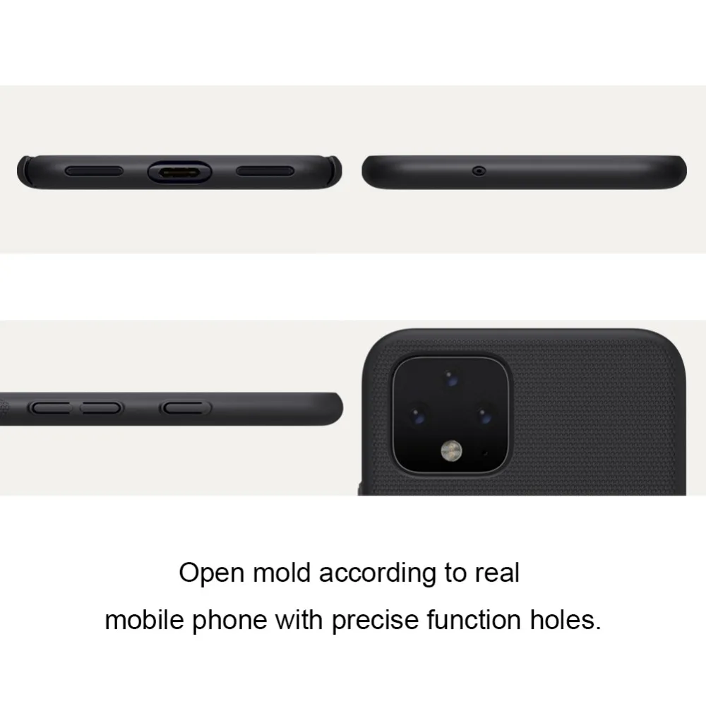 Для Google Pixel 4 3A 3 XL чехол Nillkin Супер Матовый щит ультра-тонкий PC задняя крышка чехол для телефона для Google Pixel 4 3A 3 XL чехол