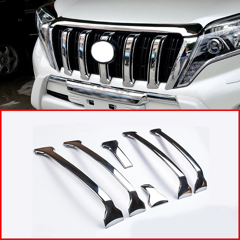 

Передний бампер для Toyota Land Cruiser 150 Prado LC150 FJ150 2014-2017 Chrome