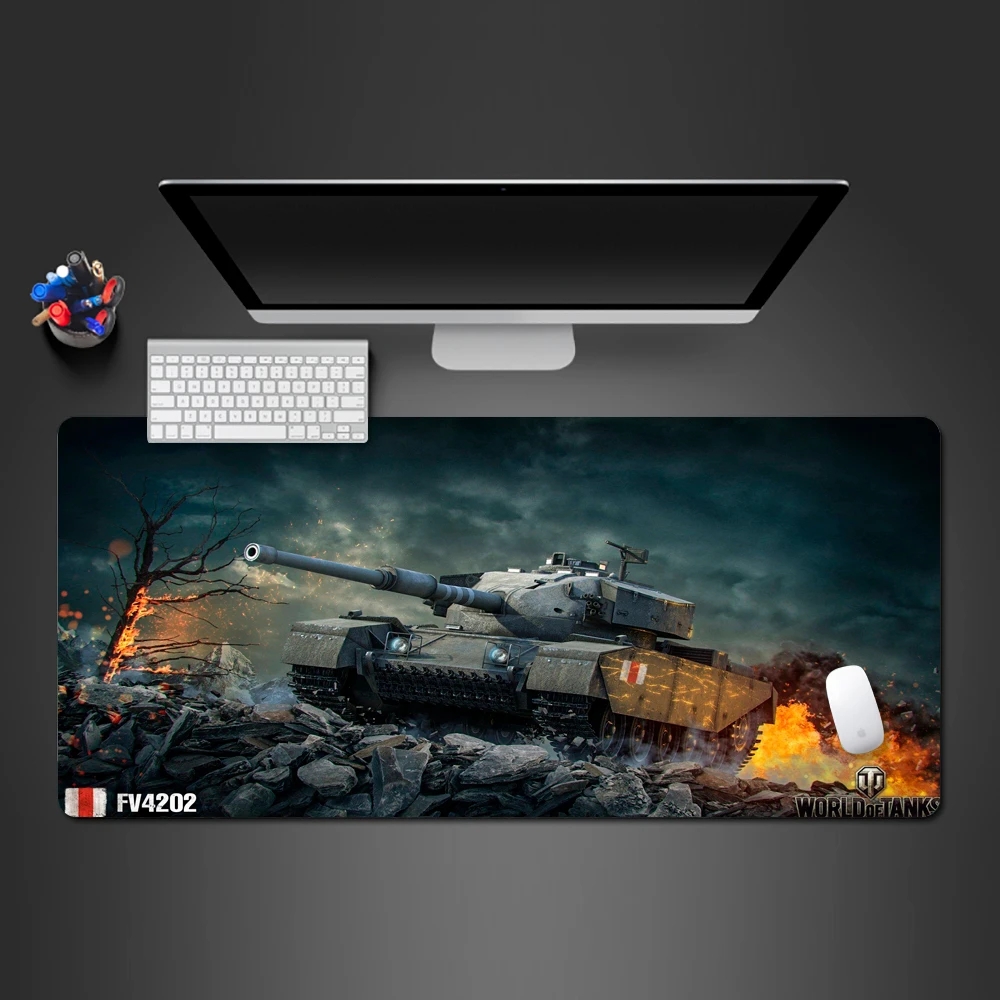 Коврик для мыши World Of Tanks, с леопардовым принтом