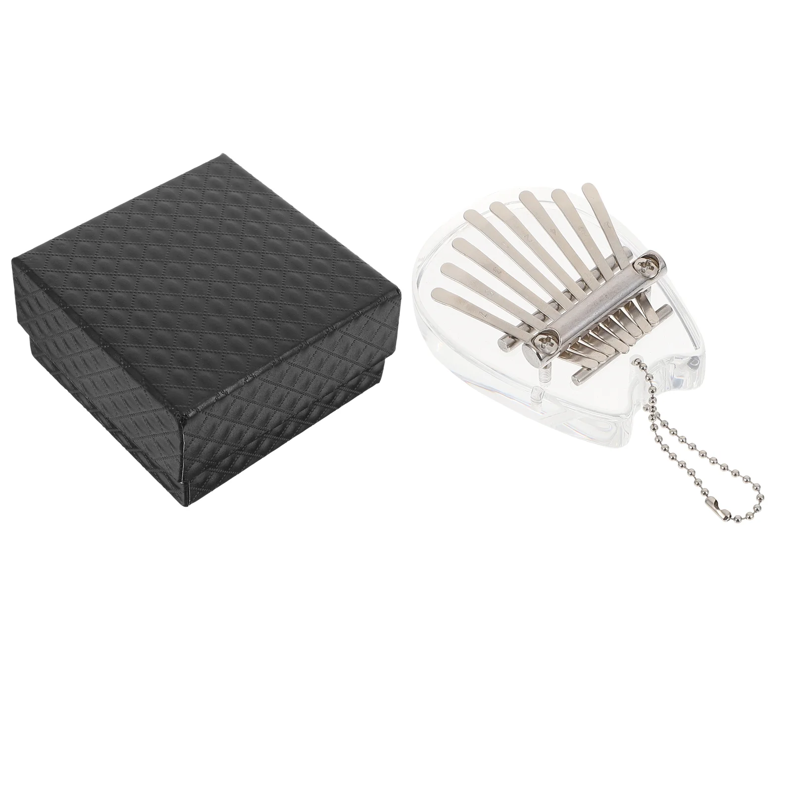 

1 Set Kids Musical Instrument Exquisite Kalimba Finger (Transparent)