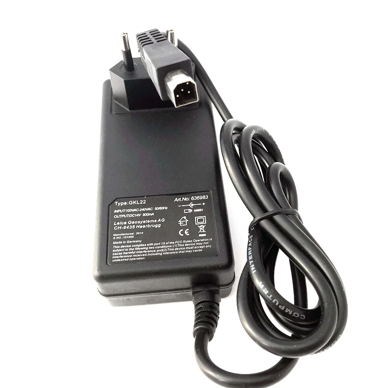 GKL22 зарядное устройство 5-контактный разъем для LEICA GEB70 GEB77 GEB187 GEB171 батарея ЕС размеры(США