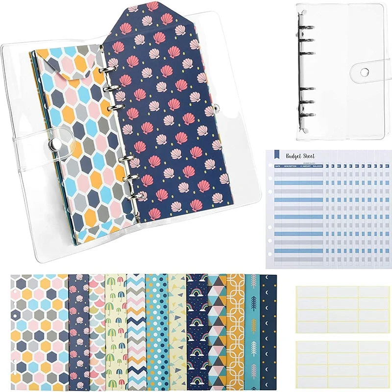 

27 Pcs Budget Planner Organizer Cash Envelope System for Budgeting Envelopes 12 Patterns Budget Money Envelopes