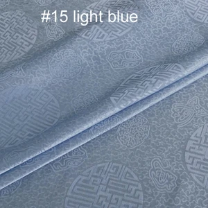 15 light blue 100 см* 114 см Китайская традиционная жаккардовая парча шелковая хлопковая ткань Шармез - Цвет: 15 light blue