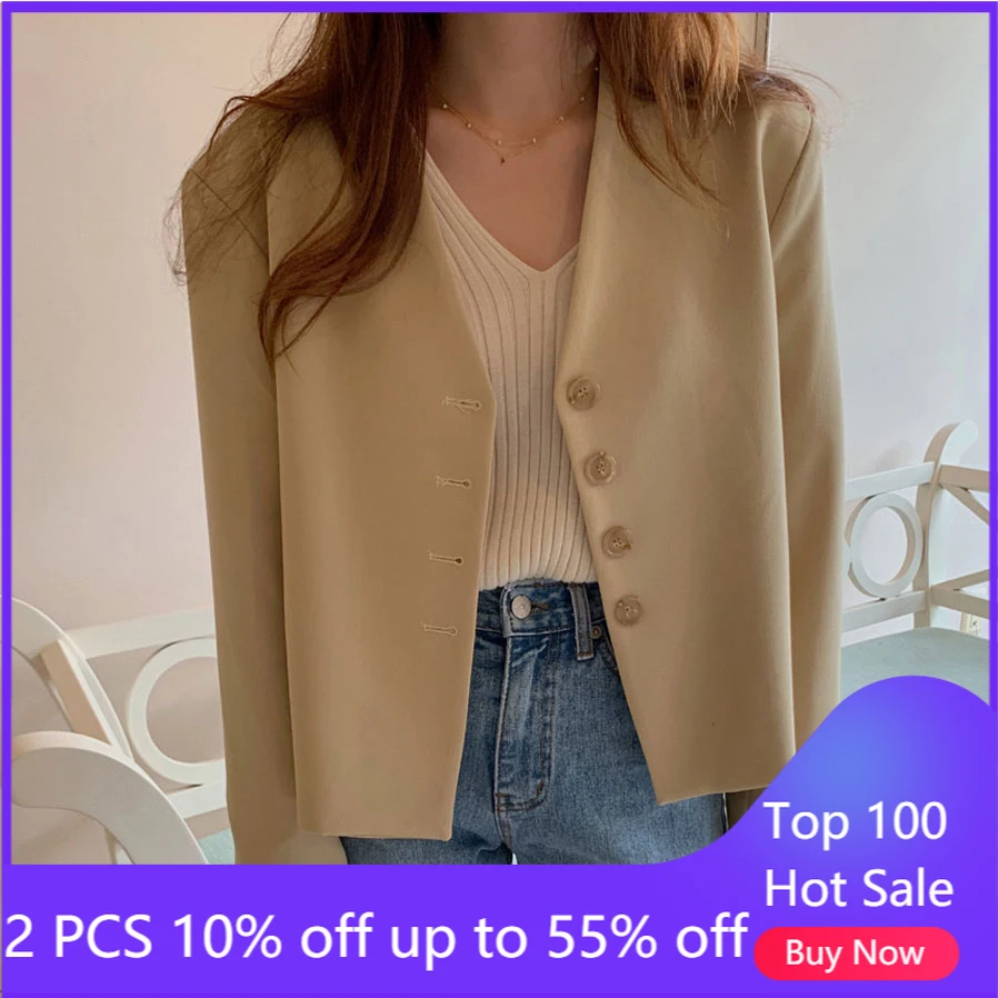 

Пальто для женщин демисезонные куртки с v-образным вырезом Повседневная Женская одежда куртки 55331 #