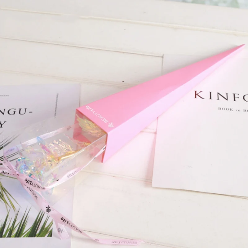 Одна роза свадебное украшение цветок подарок на день Святого Валентина для