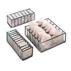 Складной ящик для хранения нижнего белья, разделитель для шкафа ящик для хранения одежды, коробка для хранения бюстгальтеров, шарфов, галстуков, носков