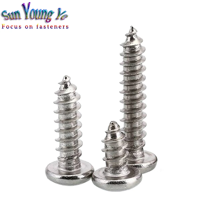 Сверхдлинный Самонарезающий винт с полукруглой головкой M3 M4 M6 304 удлиняющий из