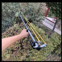 telescopic slingshot straight rod high power redgreen laser stainless steel bow catapult outdoor professional shooting hunting