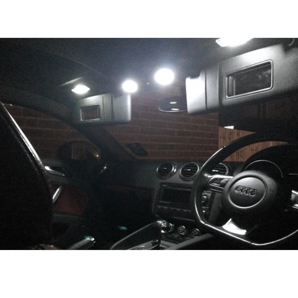 Комплект для обновления 6X Light ing Audi TT 8J Mk2 светодиодная лампа перчаточного ящика
