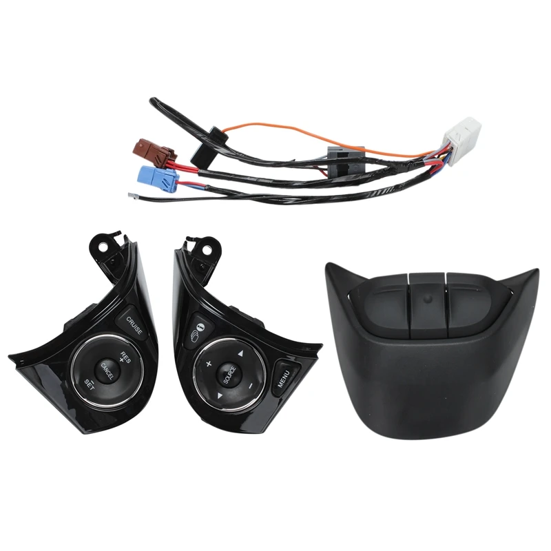 

Автомобильный многофункциональный переключатель рулевого колеса AL21, круиз-кнопка для Honda Jade Civic 2012 л-2015 35880-TR6-A01