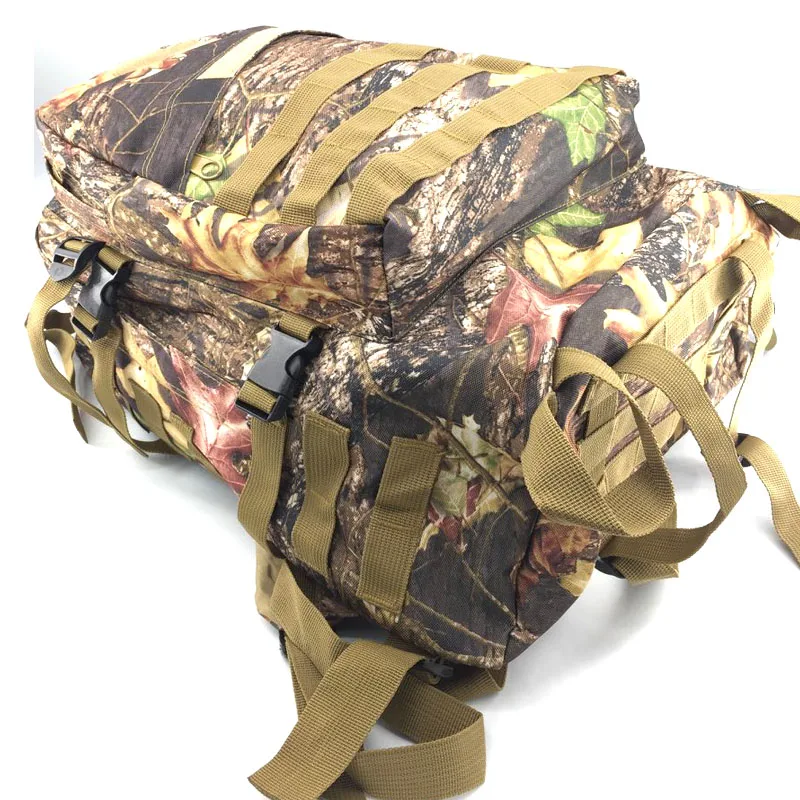 

45L Military Tactical Bags Army Molle Assault Backpack Outdoor Hiking Trekking Camping Hunting Bag Camo Mochila Large Capacity