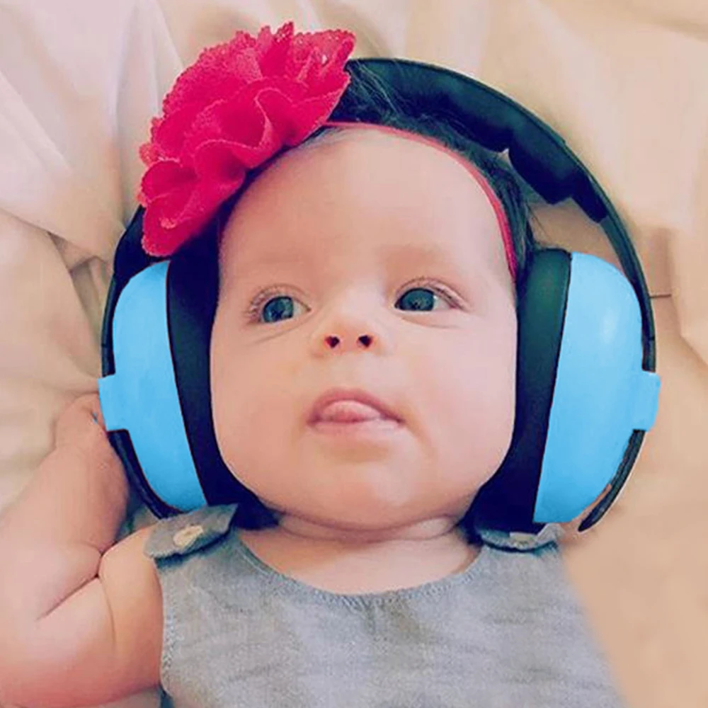 Детские наушники для сна шумоподавляющие девочек прочные с защитой от шума