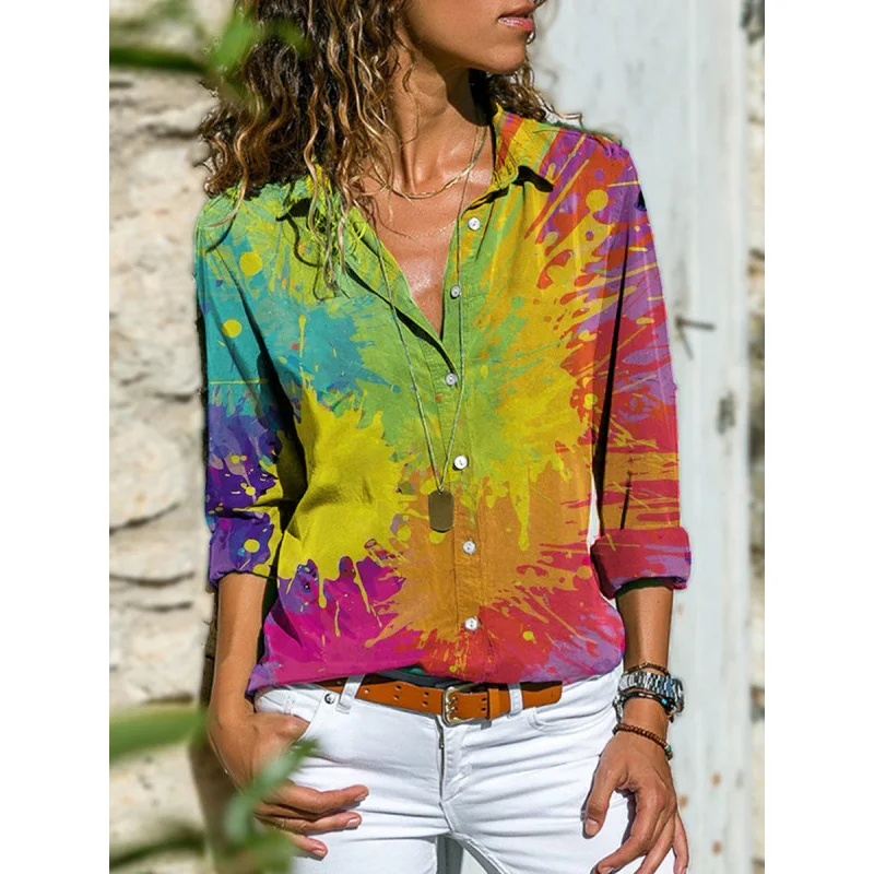 Элегантные винтажные рубашки с принтом пейсли новинка 2021 осенне-зимняя женская