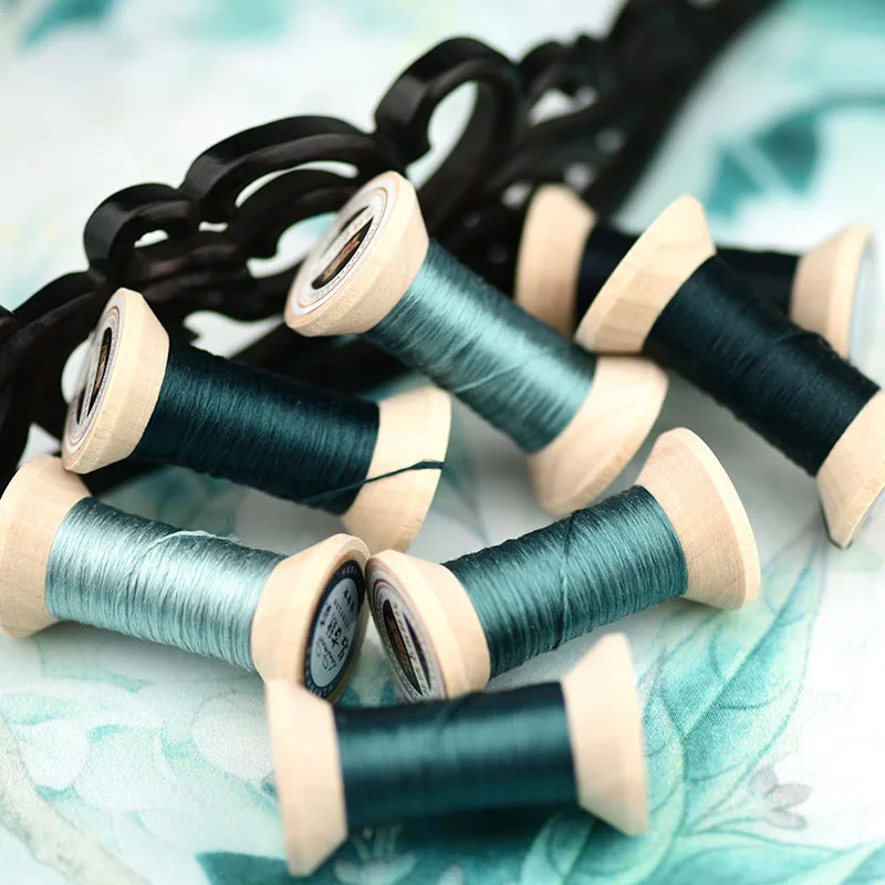 Катушка для вышивки ручной работы/шелковая нить вышивки/шелковая