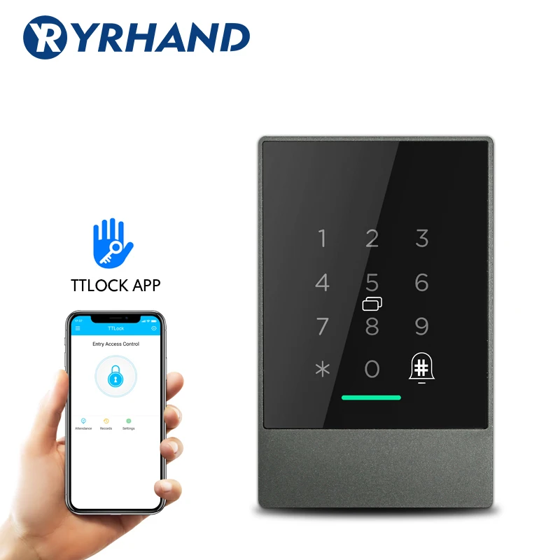 Ttlock P66 WiFi приложение считыватель доступа Электронная мебель цифровая клавиатура