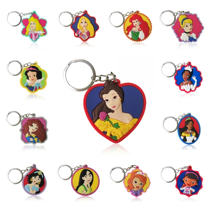 7014 13pcs 10-21 шт. брелок для ключей с героями мультфильма Микки Маус, аниме, Супер Марио, Мститель, брелок для ключей, модный брелок, детский подарок, вечерние брелки для ключей - Цвет: 7014 13pcs