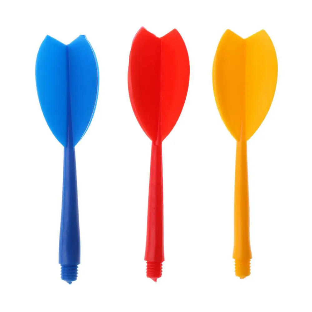 30 Pieces/Pack Durable Safety Replacement Magnetic Darts 3 Color Mix Plastic |