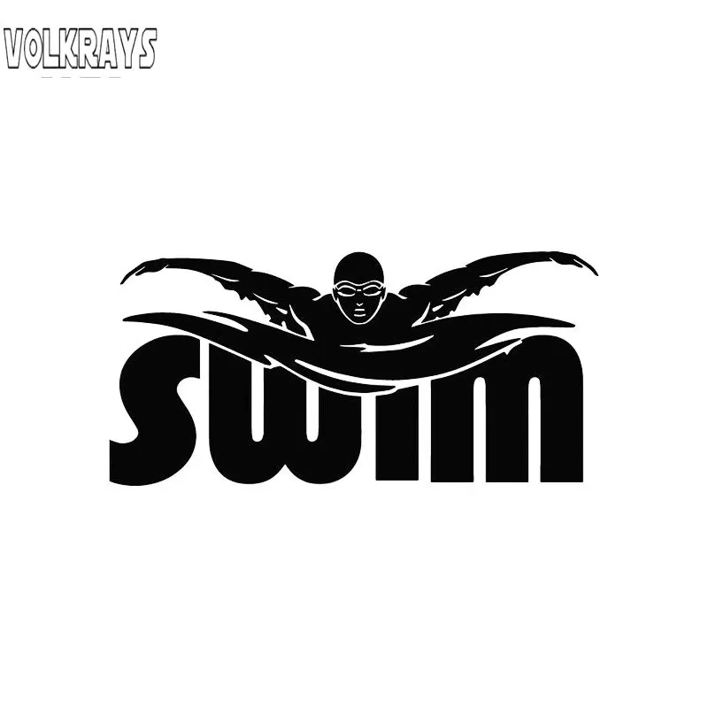 Volkrays креативные автомобильные стикеры плавательный плеер спортивные аксессуары