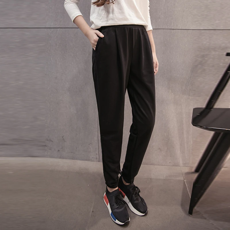 NIJIUDING женские спортивные штаны и джоггеры весна осень повседневные хлопковые