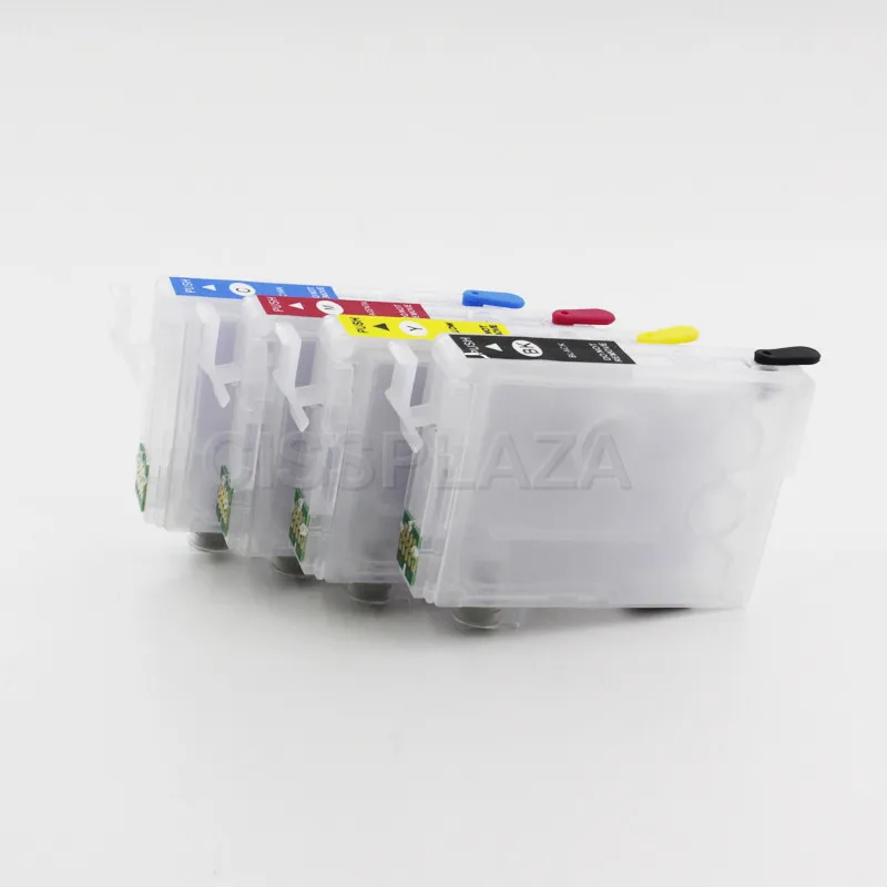CISSPLAZA 100sets T502XL 502XL Refill Ink Cartridge with Chip Compatible for epson XP-5100 xp-5105 WF-2860 WF- 2865 printer