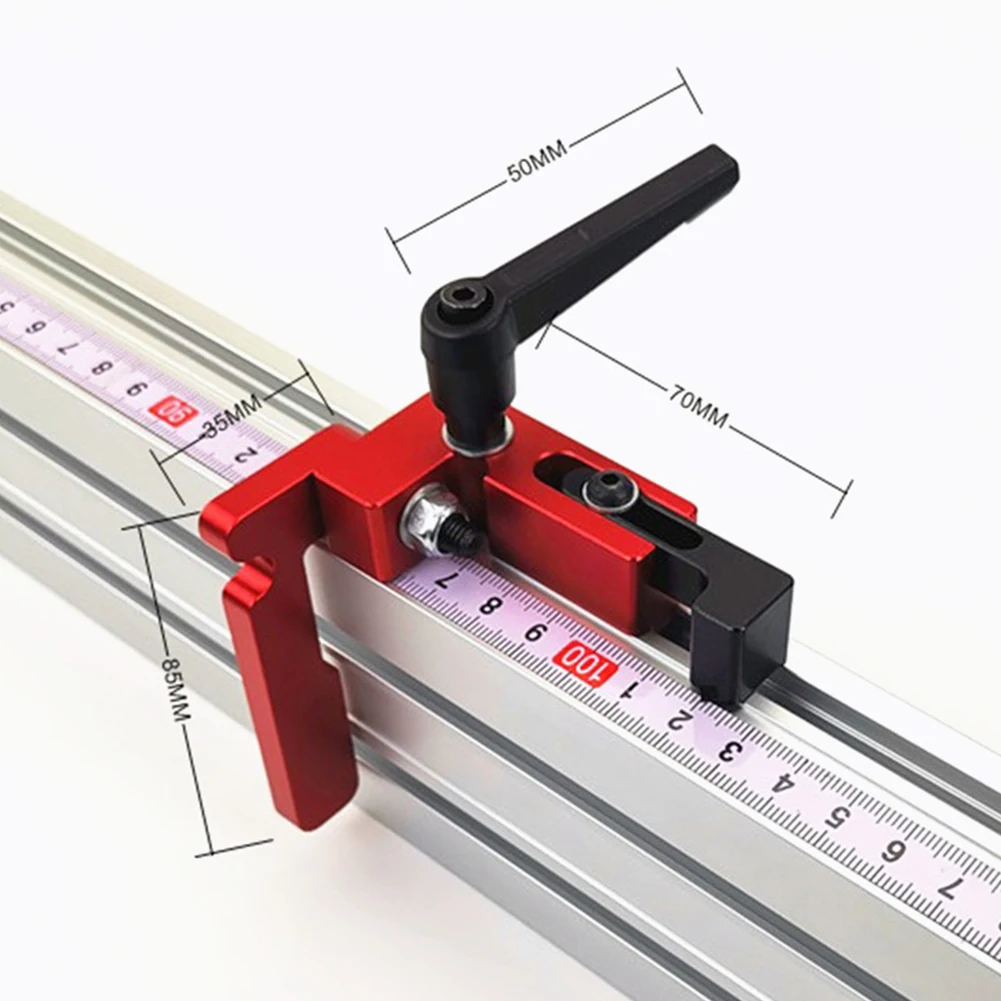 

75 Type Retainer Limiter T Slot Miter Track Stop Router Table Accurate Industry Carpentry Slide Locked Woodworking Tool Fixed
