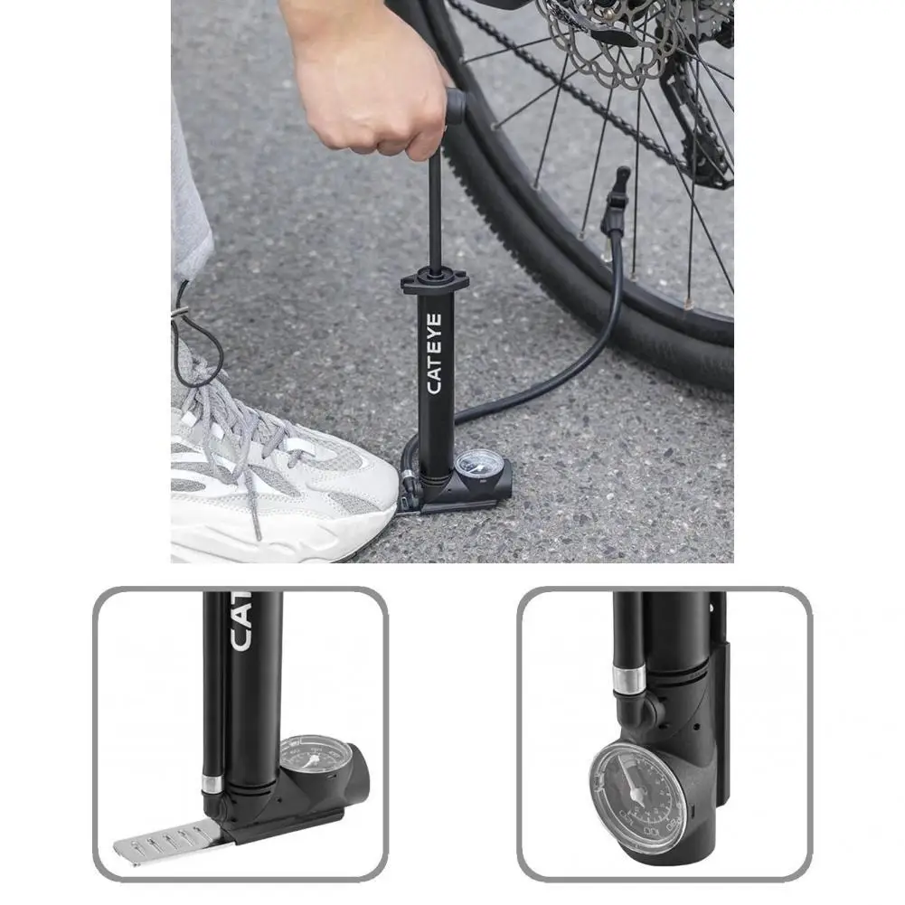 

Reusable Useful Wide Application Bike Air Pump Aluminum Alloy Cycling Pump Manual for Outdoor