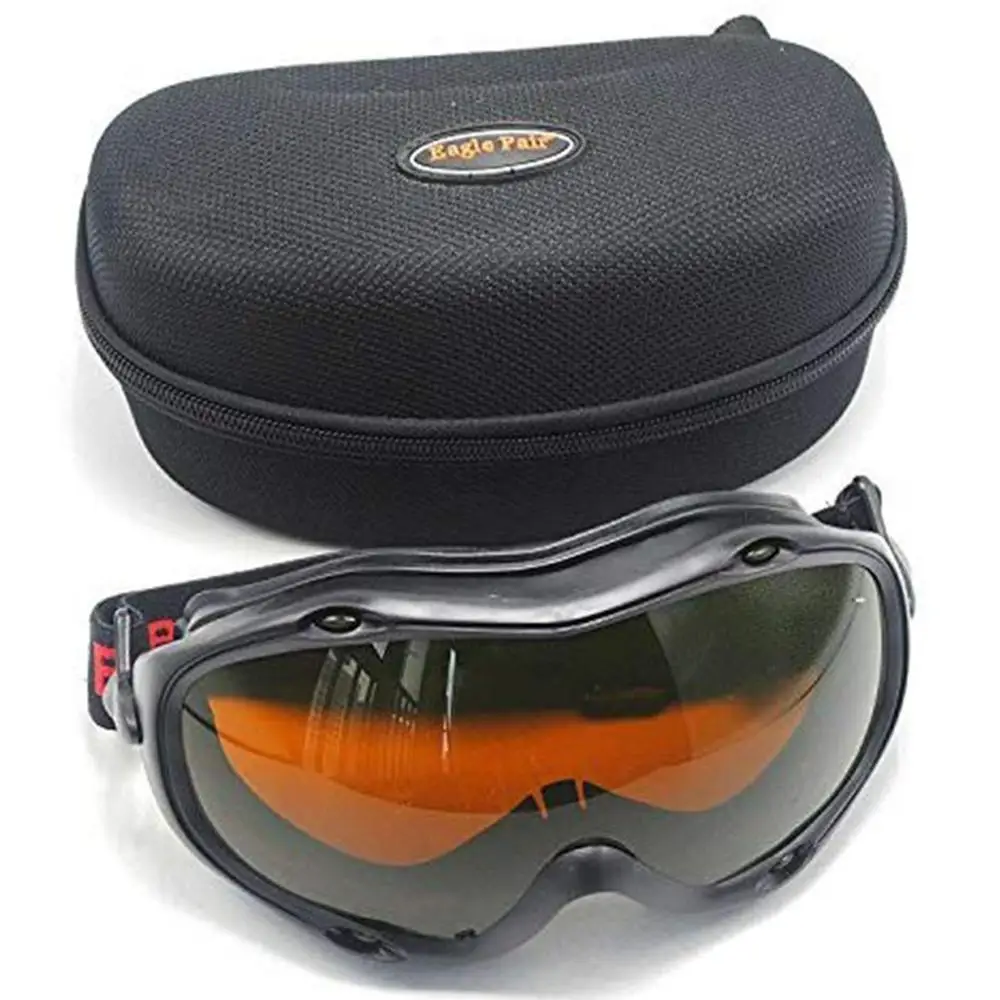 Eye Protection Laser Safety Glasses EP-1-10 CE OD5+ 190nm-540nm & 800nm-1700nm Protective Goggles for 532nm  808nm 1064nm Lasers