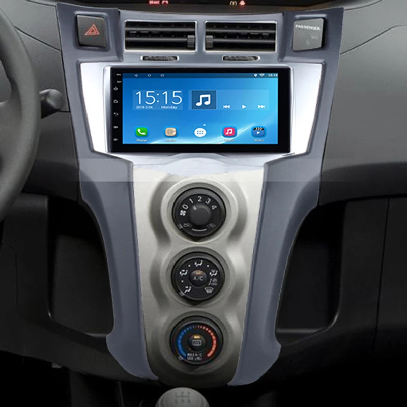 2 Din Автомобильная стерео рамка обшивка комплект приборной панели для 2005 2011 Toyota