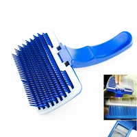 self cleaning brush for dogs cats removes pet fur hair shedding grooming comb