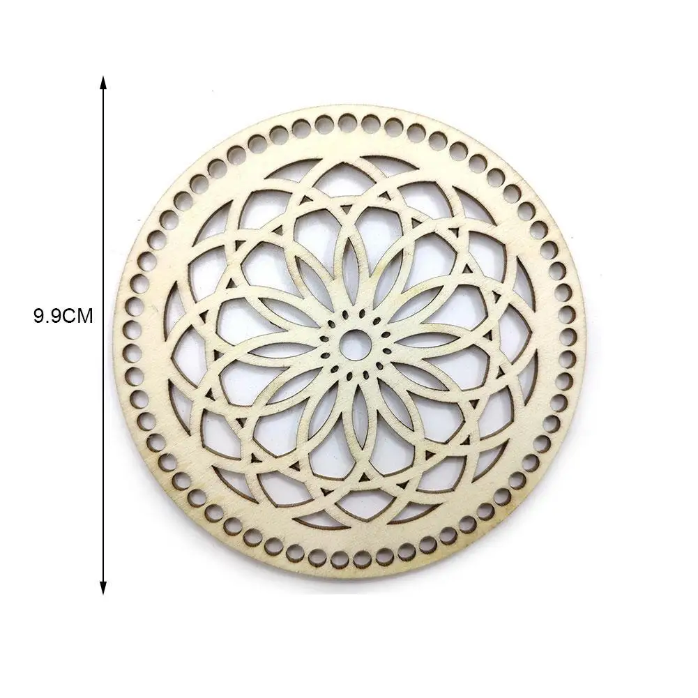 Reloj despertador pintado a mano, rompecabezas de madera, piezas de juguete, materiales de producci&oacute;n artesanal-5