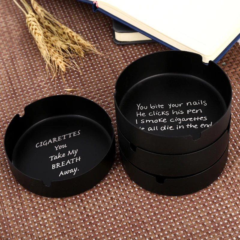 Пепельница металлическая для отеля бара ресторана нержавеющая сталь|Пепельницы|