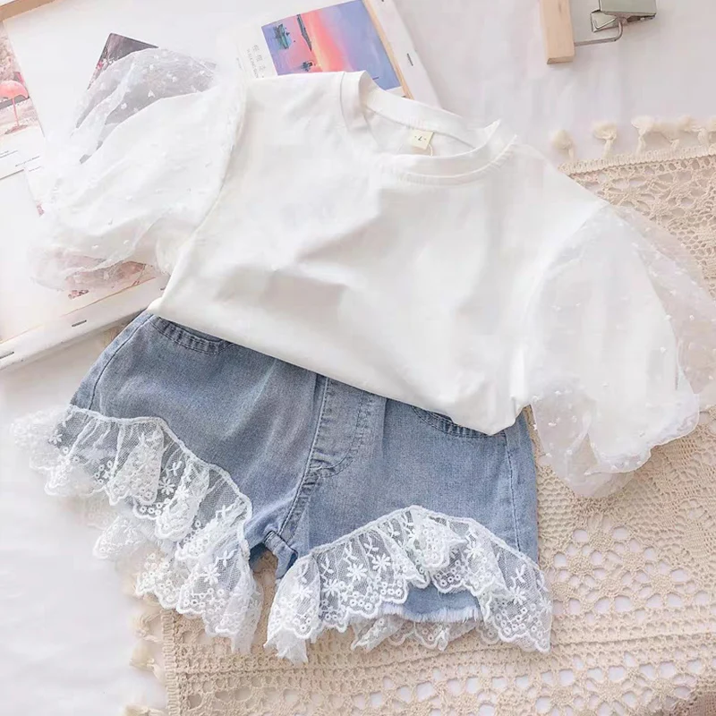 Sodawn/для маленьких девочек одежда для детей хит продаж Новинка Сезон лето