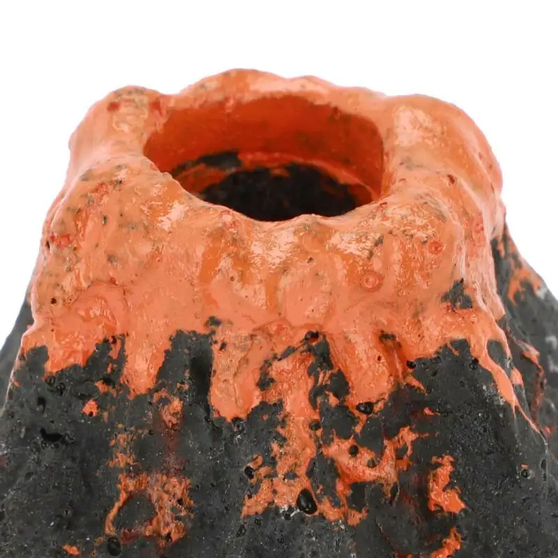 Полимерное украшение вулкана аквариум ландшафтный декоративный каменистый