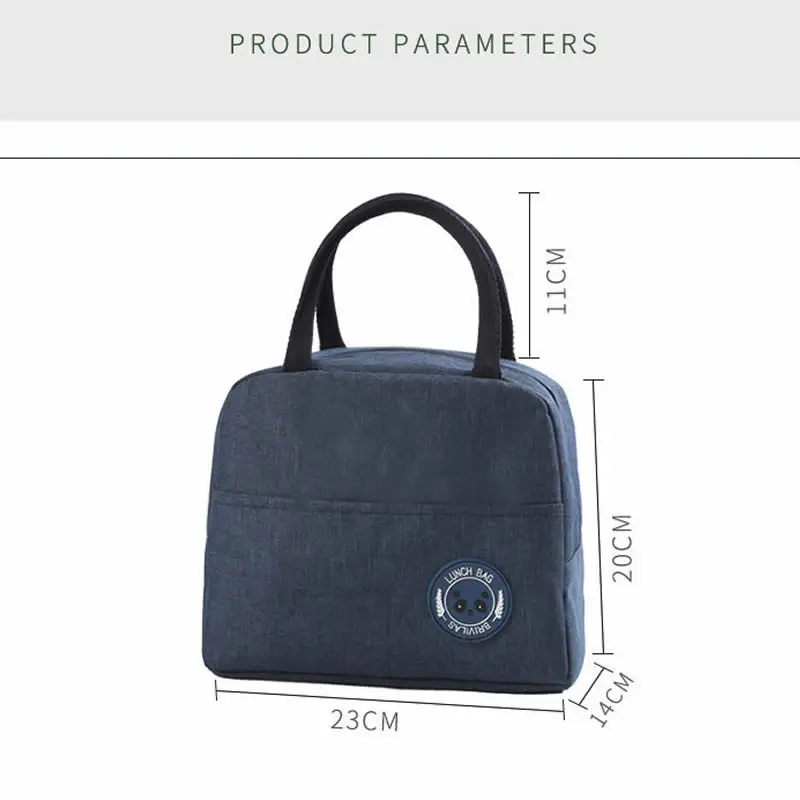Новые сумки для ланча женщин детей девочек водонепроницаемый портативный