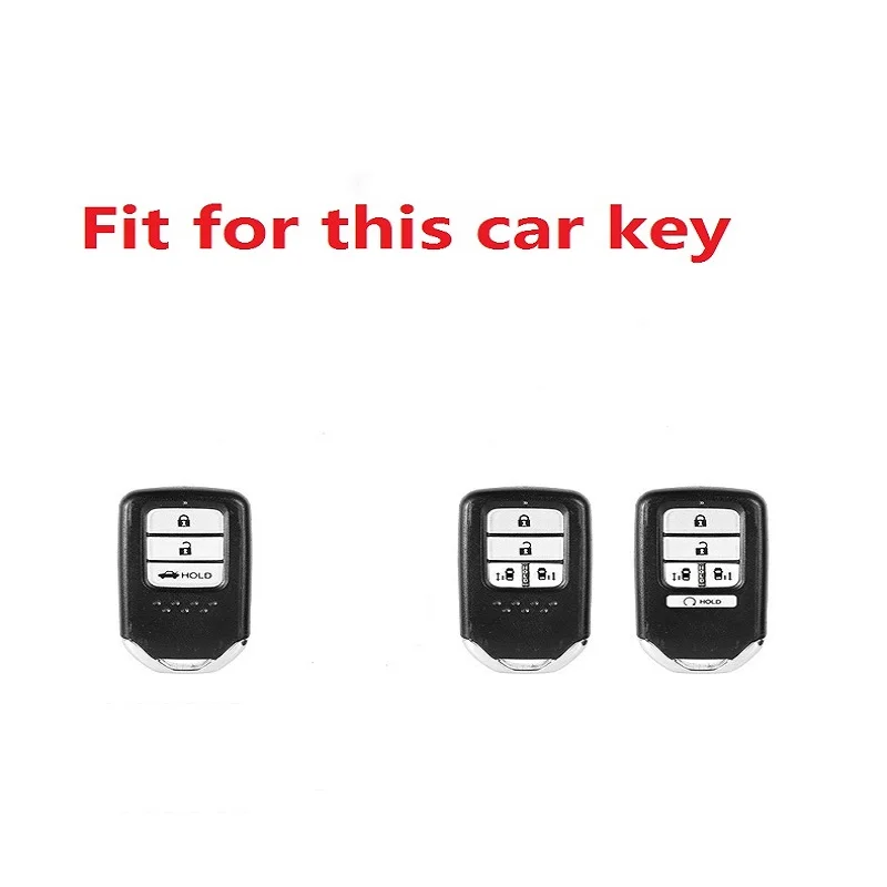 

Faux Flip Fur Car Key Case TPU Cover For Honda STEPWGN Odyssey Freed Elysion MPV Civic Accord Pilot CRV 2015-18 Car Accessories