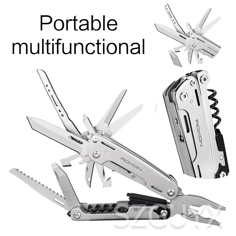 

Multifunctional outdoor car home multifunctional tool pliers stainless steel portable utility tool pliers