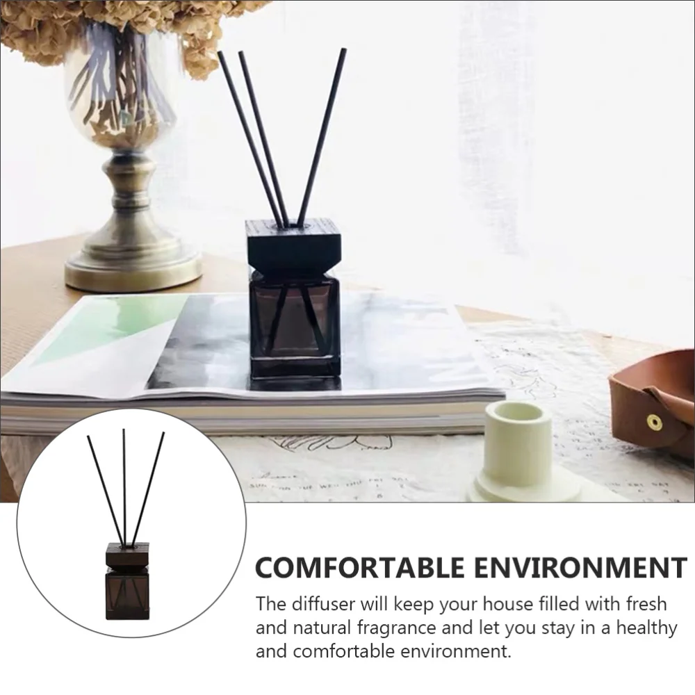 

1 Set Aromatherapy Diffuser Bottle Set Rattan Aroma Diffuser Bottle Kit (100ml)