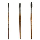 1 шт., кисть для рисования белки, с деревянной ручкой