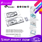 Блок графического процессора Bykski с активным водным ходом для EVGA RTX 3090 3080Ti 3080 FTW3 Ultra Gaming, охлаждение воды