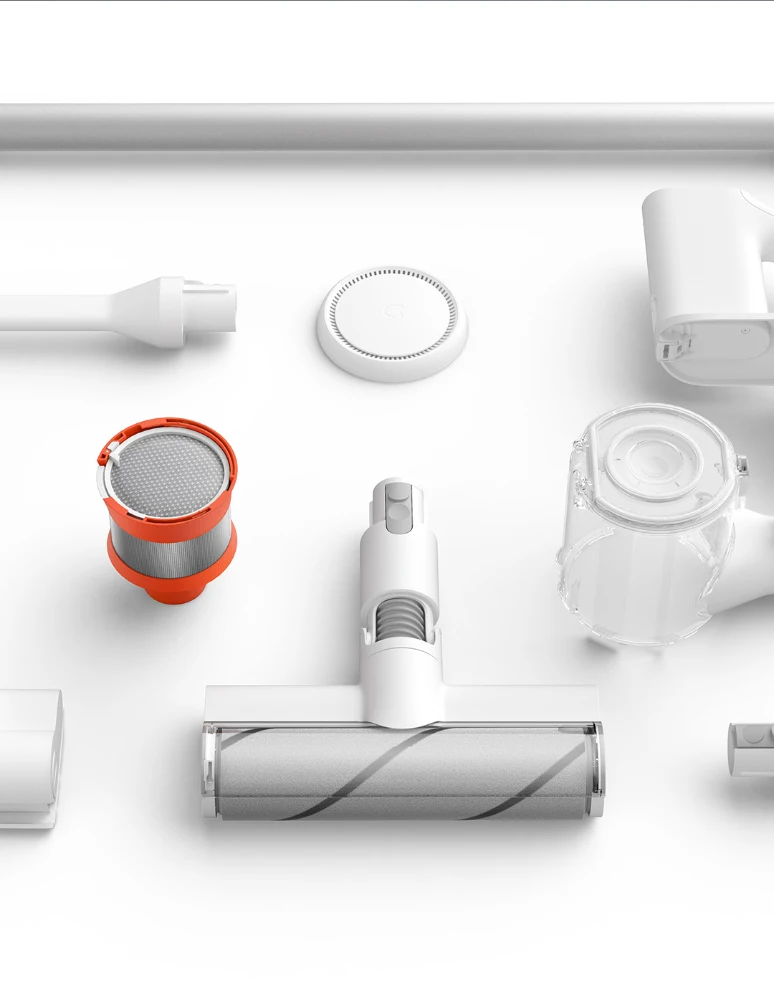 Xiaomi Mijia ручной пылесос для дома автомобиля бытовой беспроводной подметания 23000Pa Циклон всасывания многофункциональная щетка