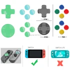 20 комплектов наклеек на ключи Skull  Co. ABXY, Кнопка джойстика, Стик для большого пальца, защитный чехол, набор D-pad для Nintendo Switch Joy-con