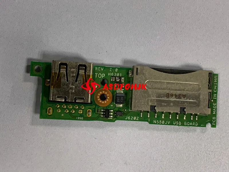 

Original for ASUS N550JV USB BOARD N550JV USB BOARD REV 2.0 Tested g ood free shipping